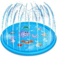 SAL สไลเดอร์ ของเล่นสนาม ของเล่นเด็กโต ของเล่นกลางแจ้ง สระน้ำพุ Sprinlkle play mat 170cm. กระดานลื่น  สำหรับเด็ก