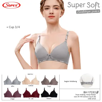 BH SOREX 9850 | Bra sorex kancing dua bh sorex motif pori | Bh Wanita | Bra  Wanita | Pakaian Dalam Wanita