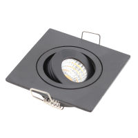 Led Small Spotlight Square Mini Ultra-Thin 3W Cob Embedded Display Cabinet Lamp Opening 4-4.5Cm Cm