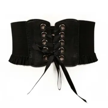 Women's Fashion Elastic Stretch Wide Band Corset Waist Belt
