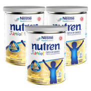 Combo 2 lon Sữa bột Nutren Junior cho trẻ từ 1-12 tuổi lon 850g date 2025