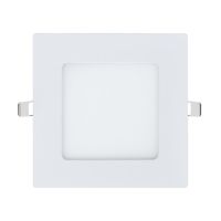 ดาวน์ไลท์ EVE PANEL SQUARE LED 6 วัตต์ DAYLIGHT 3 นิ้ว เหลี่ยม สีขาว