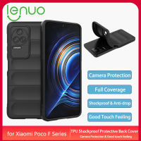 LENUO เคส เคสโทรศัพท์ Xiaomi Poco F3 F4 F5 Pro 5G Case Camera Protection Back Cover Shockproof Casing Shell Silicone Softcase