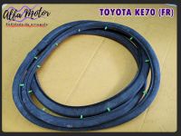 TOYOTA KE70 FRONT RIGHT (FR) (RF) DOOR SEAL WEATHERSTRIP RUBBER  #ยางขอบประตูหน้า ด้านขวา