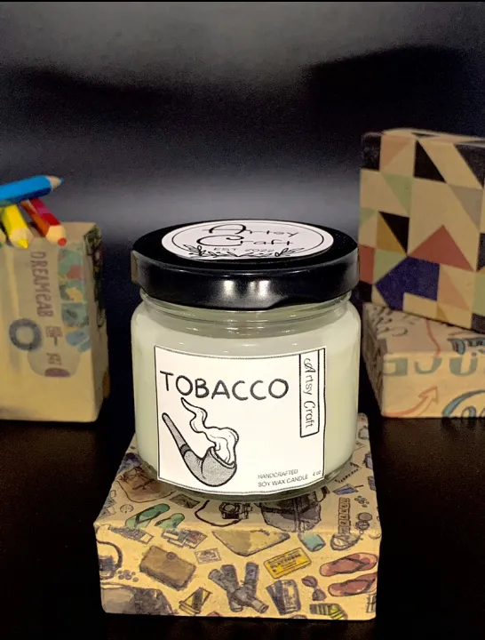 Scented Candles Tobacco Scent Lazada PH
