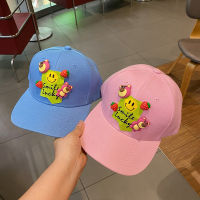 Lotso strawberry bear peaked cap summer sunshade Colored Letter windproof Sunscreen baseball hat Versatile fashion