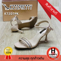 ?ส่งเร็ว?ส่งด่วน?สินค้าใหม่✨รองเท้ารัดส้นสูงหญิง KITEPRETTY รุ่น K7207BE ส้น 3 นิ้ว The charm is you สวย สวมใส่สบาย ทนทาน