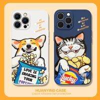 cats and dogs เคสไอโฟน iPhone 8 case X Xr Xs Se 2020 เคส 13 12 pro max 7 14