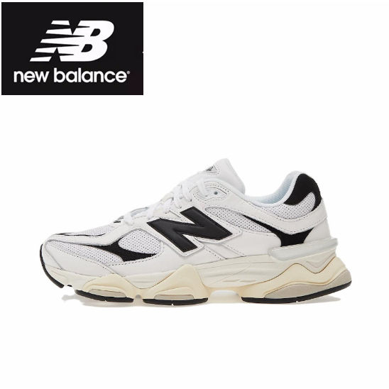 New Balance 9060 black and white sneakers | Lazada PH