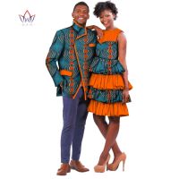 [COD] 1 piece of African ethnic clothes mens tops womens dresses cross-border e-commerce foreign trade