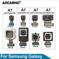 Aocarmo สำหรับ Samsung Galaxy A7 A710 (2016) A720 (2017) A730 (2018) หน้าหลังกล้องด้านหลังโมดูลกล้องขนาดใหญ่ Flex Cable