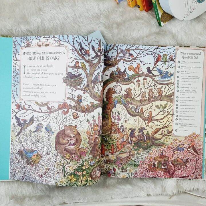 หนังสือ-เด็ก-grand-old-oak-and-the-birthday-ball-more-than-100-things-to-find-english-book-by-magic-cat-ของแท้-พร้อมส่ง-ปกแข็ง-award