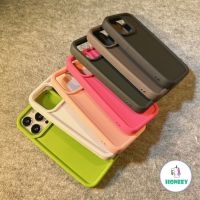 เคสโทรศัพท์ซิลิโคน TPU แบบนิ่ม ผิวด้าน กันกระแทก สีพื้น เรียบง่าย สําหรับ iPhone 14 Pro 13 14 11 12 Pro Max XR XS