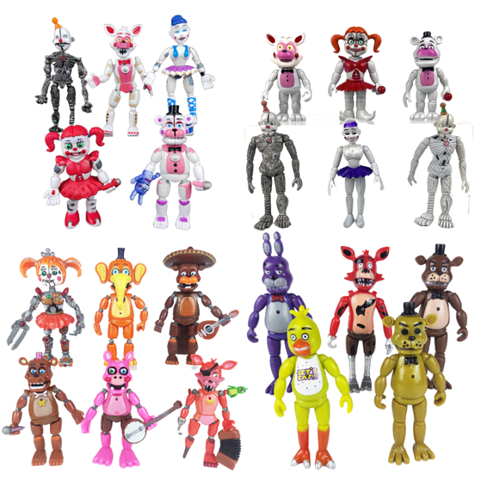 figure-set-action-fnaf-security-breach-five-nights-at-freddys-figure-action-toy