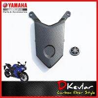 ฝาครอบท้ายเบาะ+Logo R3 ปี15-ปัจจุบันลายเคฟล่า D-Kevlar Duke Shop ครอบท้ายเบาะ YAMAHA R3 อะไหล่แท้เบิกศูนย์ เคฟล่าร์ อะไหล่แต่ง R3 เคฟล่าร์r3 ของแต่งR3 R3แต่ง