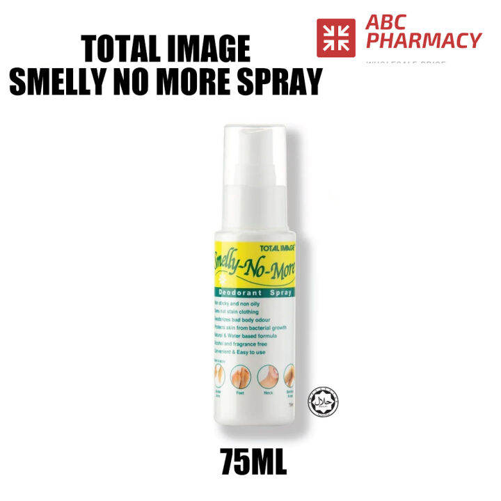Total Image Smelly No More Spray 75ml EXP11/2026 Lazada