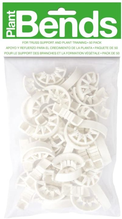 lst-clip-คลิปโน้มกิ่งไม้-plant-bender-white-pvc-plant-bends-50-pieces-bag-truss-support-and-plant-low-stress-training-or-remove-fan-leaves-plant-bend-สำหรับ-lst-bending-scrog-trellis-net-growth-of-pla
