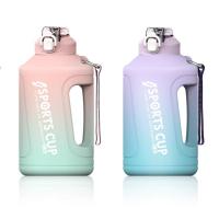 3 Liter Sport Water Bottle Motivational Leakproof Bottles Drinking Water Bottle Outdoor Travel Gym Fitness Jugs For Kitchen Cups