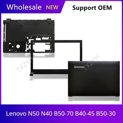 Original For Lenovo N50 N40 B50-70 B40-45 B50-30 Laptop LCD back cover Front Bezel Hinges Palmrest Bottom Case A B C D Shell