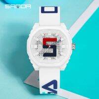 SANDA Couple waterproof Wristwatch Fashion matching Silicone Design Men ☋✷