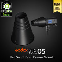 Godox Snoot SN05 Pro Snoot 8cm. Bowen Mount