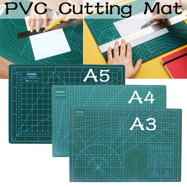 Cutting board with doublesided thickened A3A4A5 manual cutting pad