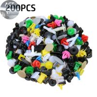 [A TOOL]◙⊕ 200pcs Plastic Car Body Push Pin Rivet Fasteners Trim Moulding Clip Screw Driver universal rivet Automobile Spare Parts