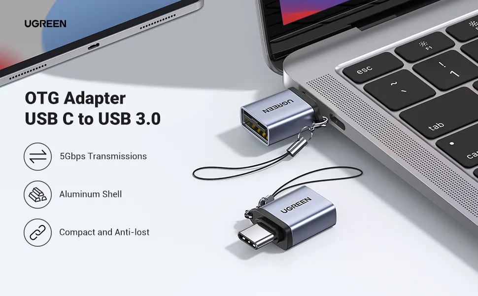 ADAPTADOR UGREEN USB-C A USB3.0 ( 50283 )