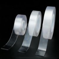 2M 5M 10M Nano Tape Double Sided Tape Transparent Reusable Waterproof Adhesive Tapes Cleanable Kitchen Bathroom Supplies Tapes Adhesives  Tape