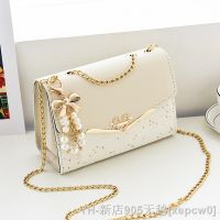 hot【DT】☃  Shoulder Messenger Metal Sequin Chain Crossbody Ladies Luxury Designer Street