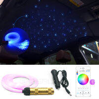 Led Star Lights Ceiling Optic Fiber Lights Smart APP Control RGBW Starry Sky Effect Ceiling Light Available Car Decoration