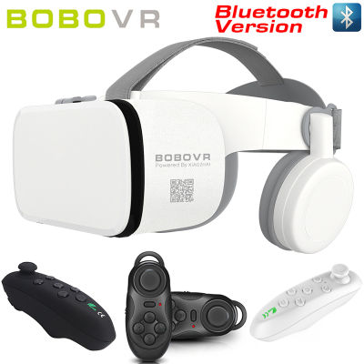 BOBOVR Z6แว่นตาเสมือนจริง3D หูฟังไร้สายบลูทูธ VR สำหรับสมาร์ทโฟน