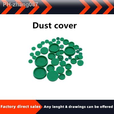 100pcs Linear Motion Rail Guides Dust Cover Plastic Nylon Green Caps Protector HGR15 HGR20 HGR25 HGR30 HGR35 EGR15 CNC