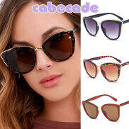 Cabecade Kính Lái Xe Kính Mắt Mèo Ngoại Cỡ Tròn Gradient Thiết Kế Cổ Điển