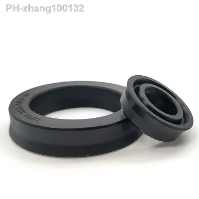 Height 8mm UPH/U Type Black NBR Hydraulic Cylinder Oil Sealing Ring ID:8mm-30mm Shaft Hole General Sealing Ring Gasket