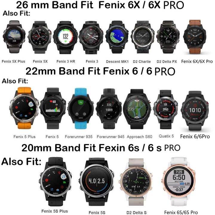 สายนาฬิกาอัจฉริยะสไตล์ใหม่สำหรับ-garmin-fenix-7-7s-7x-6x-6s-6-5-5s-5x-forerunner-935-945-epix-สายสร้อยข้อมือซิลิโคนแบบปลดได้อย่างรวดเร็ว