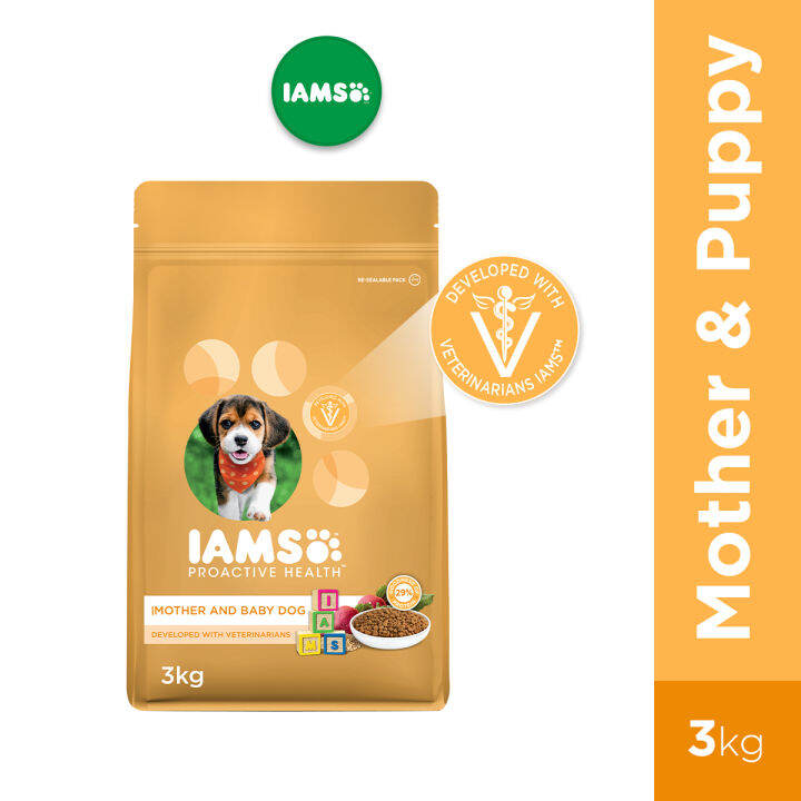 Iams Dry Dog food Mother & Baby 3kg Lazada PH