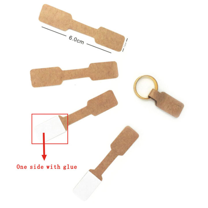baoda-50-100pcs-quadrate-blank-price-tags-สร้อยคอแหวนเครื่องประดับป้ายกระดาษสติ๊กเกอร์