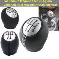 【hot】™  Renault Scenic Espace Laguna Vauxhall Movano Interstar ABS/Leather Car Shift Knob Lever Stick