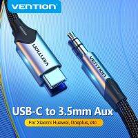 Vention USB C to 3.5mm Type C to Aux Headphone 3.5 Jack Adapter Audio Cable for Huawei P40 nova7 Xiaomi Mi 6 9 10 Pro Oneplus 7