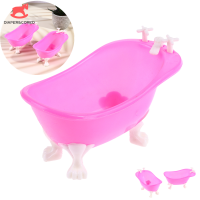 16 112 Dollhouse Miniature Furniture Mini Bathtub Tub Model Simulation Bathroom Accessories Kids Pretend Doll House Decor Toy