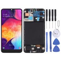 【Ready to ship】Replacement Founder TFT LCD Screen for Samsung Galaxy A50 Digitizer Full Assembly with Frame (Not Supporting Fingerprint Identification)(Black) good quality