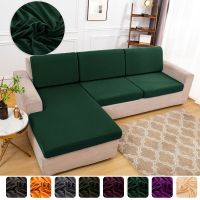 ☎☬ 11 Different Size Sofa Seat Cushion Cover Solid Colors Cushion Cover Big Elasticity Removable Sofa Cover Slipcovers For Home