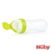 Bình thìa ăn bột Silicone 2 bước hoàn toàn mới