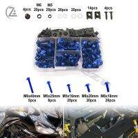 ACZ Motorcycle 177pcs Complete Fairing Bolts Screws Kit for Kawasaki Ninja 250R 300 500 500R KLR250 KLR650