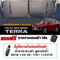 แผ่นติดหลังเบาะ แถวสาม กันรอย ตรงรุ่น Nissan Terra 2015-2023 (2ชิ้นไม่รวมถาดท้าย) แผ่นกันรอยแถวสาม กันรอยหลังเบาะ Terra