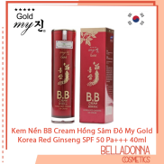 Kem Nền Bb Cream Hồng Sâm Đỏ My Gold Spf45 Pa++ 40ml