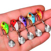 【DT】hot！ Fishing Lures Wobble Rotating Metal Vib Vibration Bait 6g 15g 28g Artificial Hard Baits Spinner Pesca