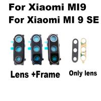 ของแท้เหมาะสำหรับ Xiaomi MI9รุ่น MI 9 SE กระจกกล้องถ่ายรูปหลัง9SE กล้องมองหลังกาวสติ๊กเกอร์กาวกระจกพร้อมกรอบกระจกกล้องถ่ายรูป