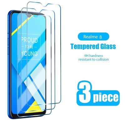 Realme กระจกนิรภัยสำหรับ3ชิ้น8i 8 7 6 Q3 Pro 5G,ปกป้องหน้าจอ C3 C25 C21 C11 GT Neo 2T C25s C21y